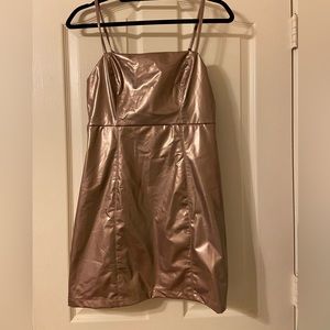 M Forever 21 metallic dress NWT